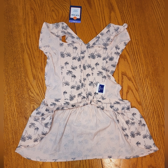 - ✨️🐾NEW Top Paw Pink Palm Dress XL - Picture 2 of 3